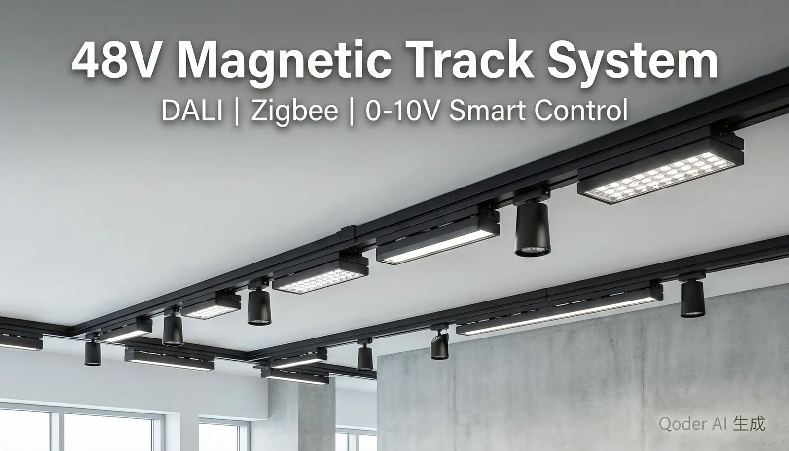 48V Magnetic Track System