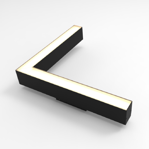 surface mount magnetic linear track lights